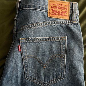 Women's High Waisted Straight Jeans